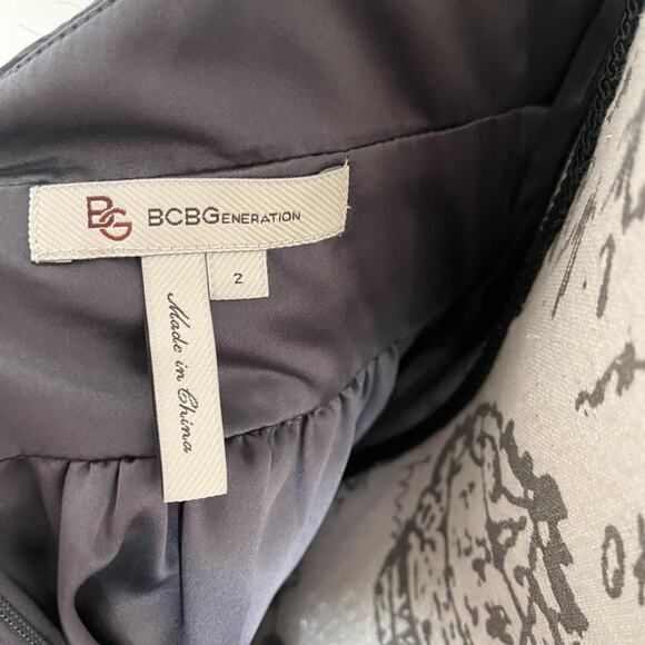 Gray bcbg cocktail dress size2 - Picture 6 of 6